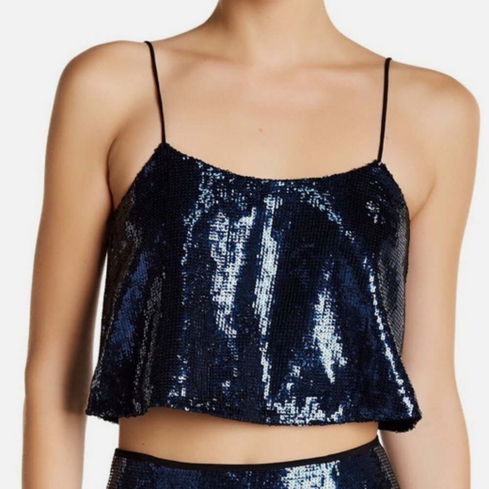 NBD Sequin Crop Top
